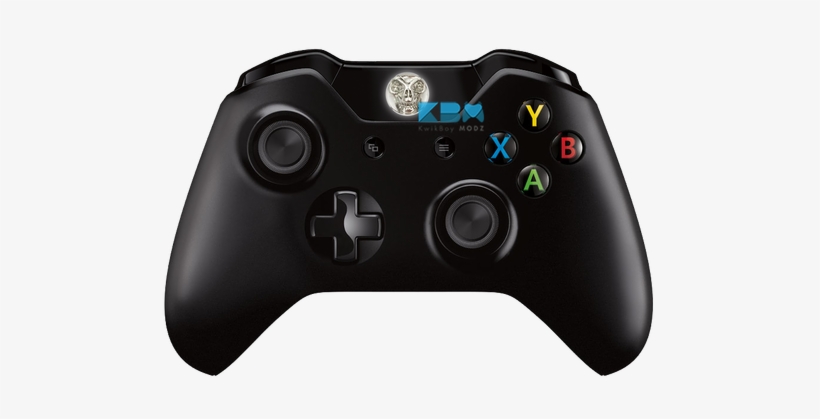 Custom Xbox One Silver Skull Guide Button - Xbox Video Game Controller ...