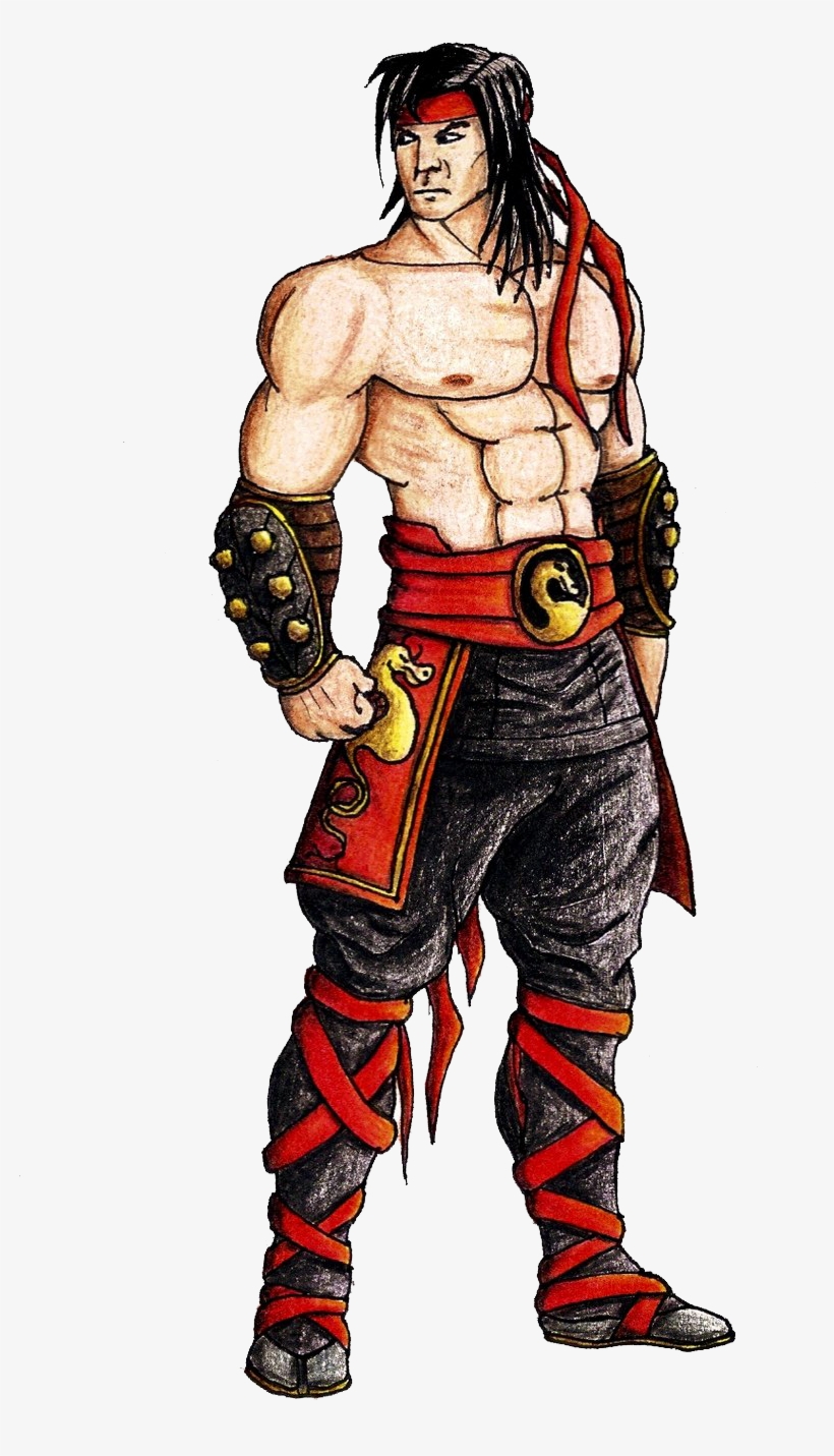 Mortal Kombat Liu Kang Png File - Liu Kang Mortal Kombat Cartoon, transparent png