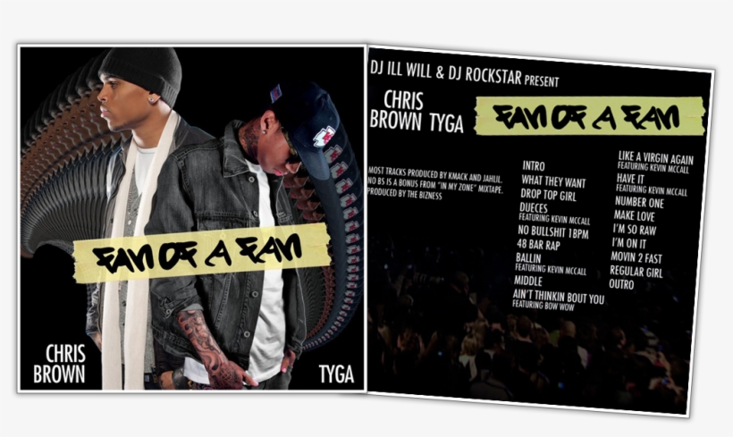 Chris Brown Tyga S Latest Contribution To The Mixtape Fan Of A Fan Cd 1019x559 Png Download Pngkit fan cd 1019x559 png