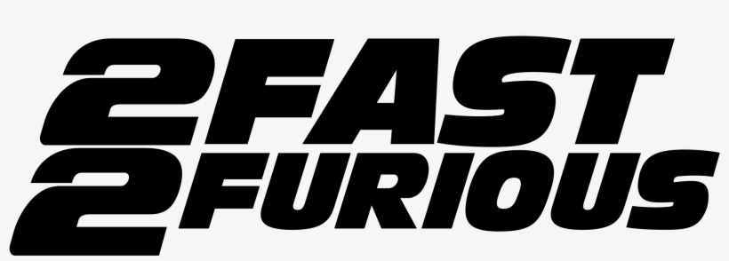 The Fast And The Furious 2 Logo Png Transparent - Fast And Furious 2 Logo, transparent png