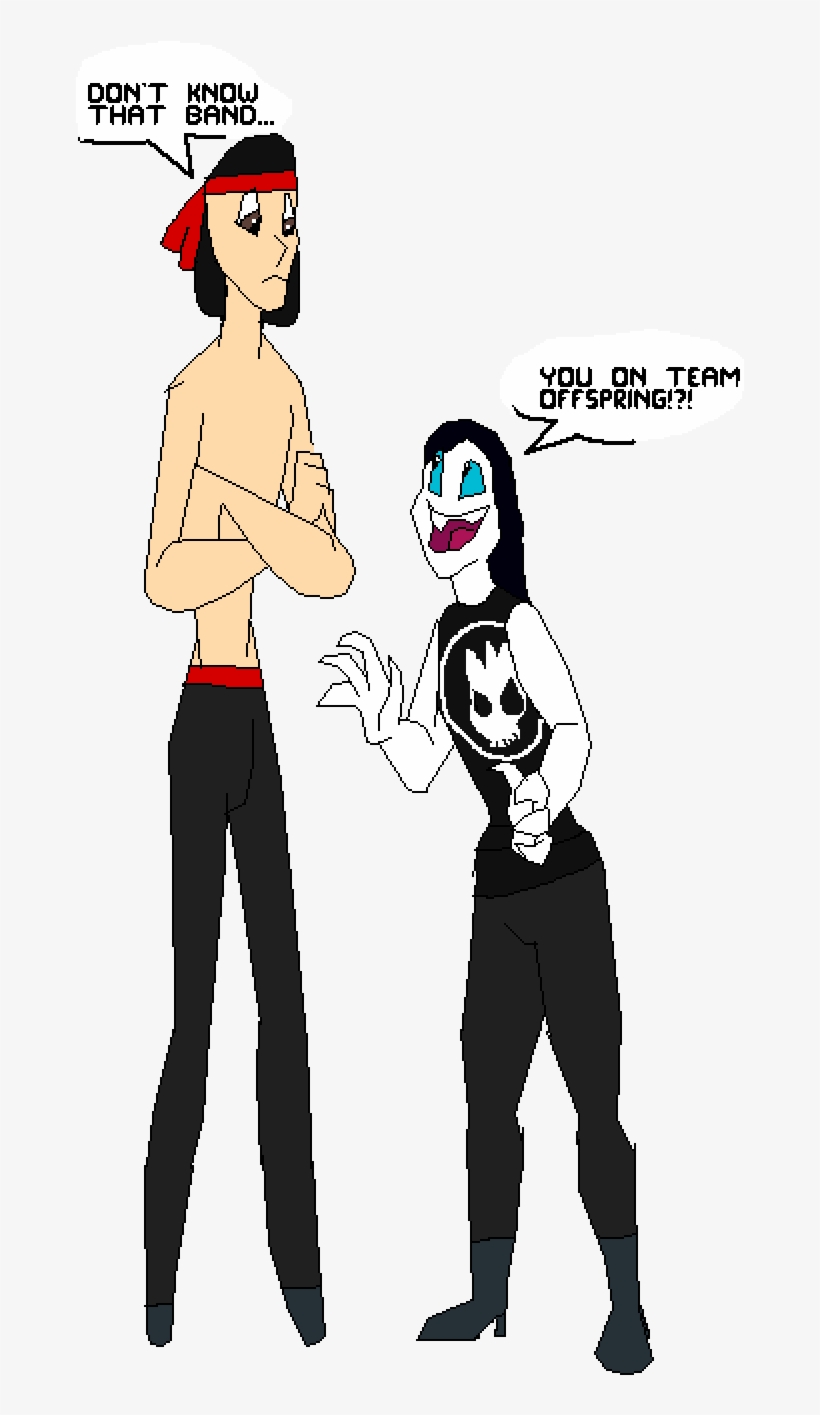 Liu Kang Doesn't Know Offspring - Cartoon, transparent png