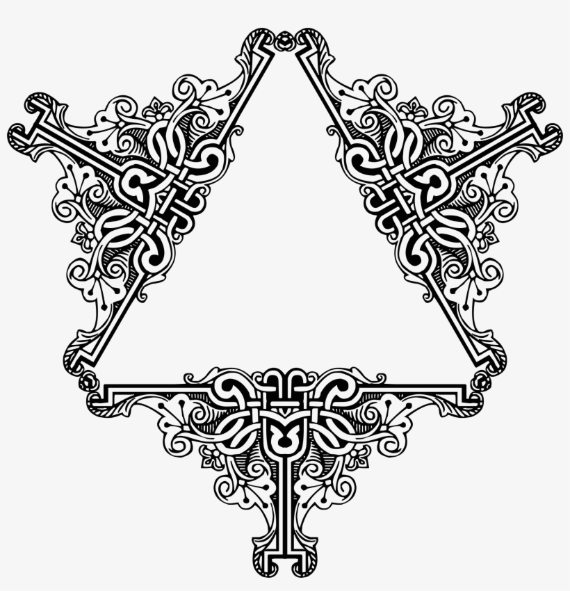 Big Image - Celtic Knot Cube Ottoman, transparent png