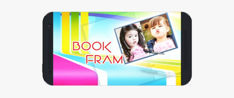 Book Photo Frame - Tumblr, transparent png