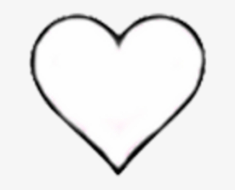 Heart Hearts Tumblr Blackandwhite Icon Png Black And - Heart, transparent png