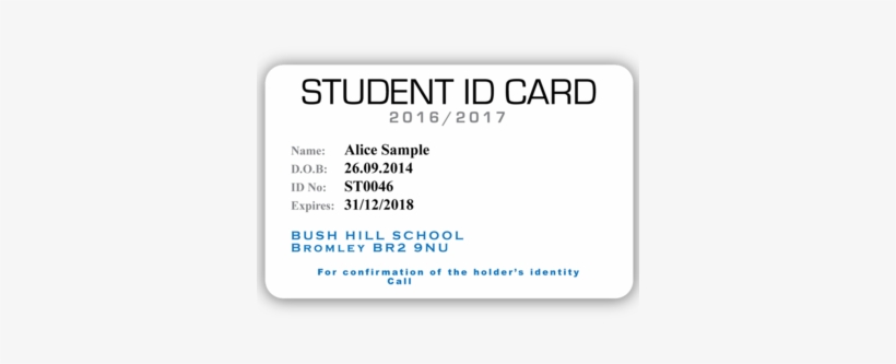 Most Popular Product Student Photo Id Card For High - Identity Document, transparent png
