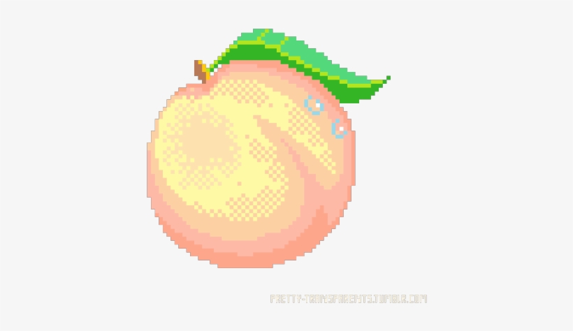 I To Post Pixels 2 Times A Week, And I Post Inspirational - Peach Fruit Pixel Png, transparent png