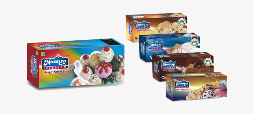 Our Maanza Ice Cream Bricks Are Manufactured By Keeping - Family Pack Ice Cream, transparent png
