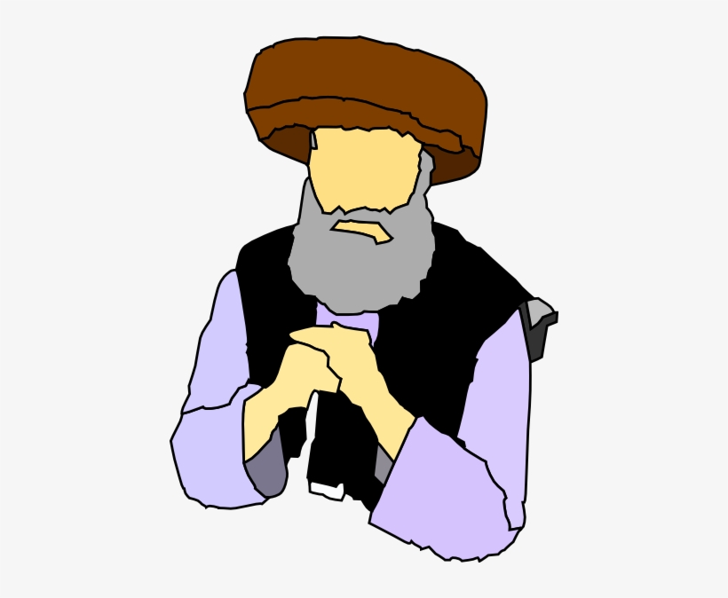 This Free Clipart Png Design Of Old Man Cluching Fists - Arab Man In Arabian Costume, transparent png