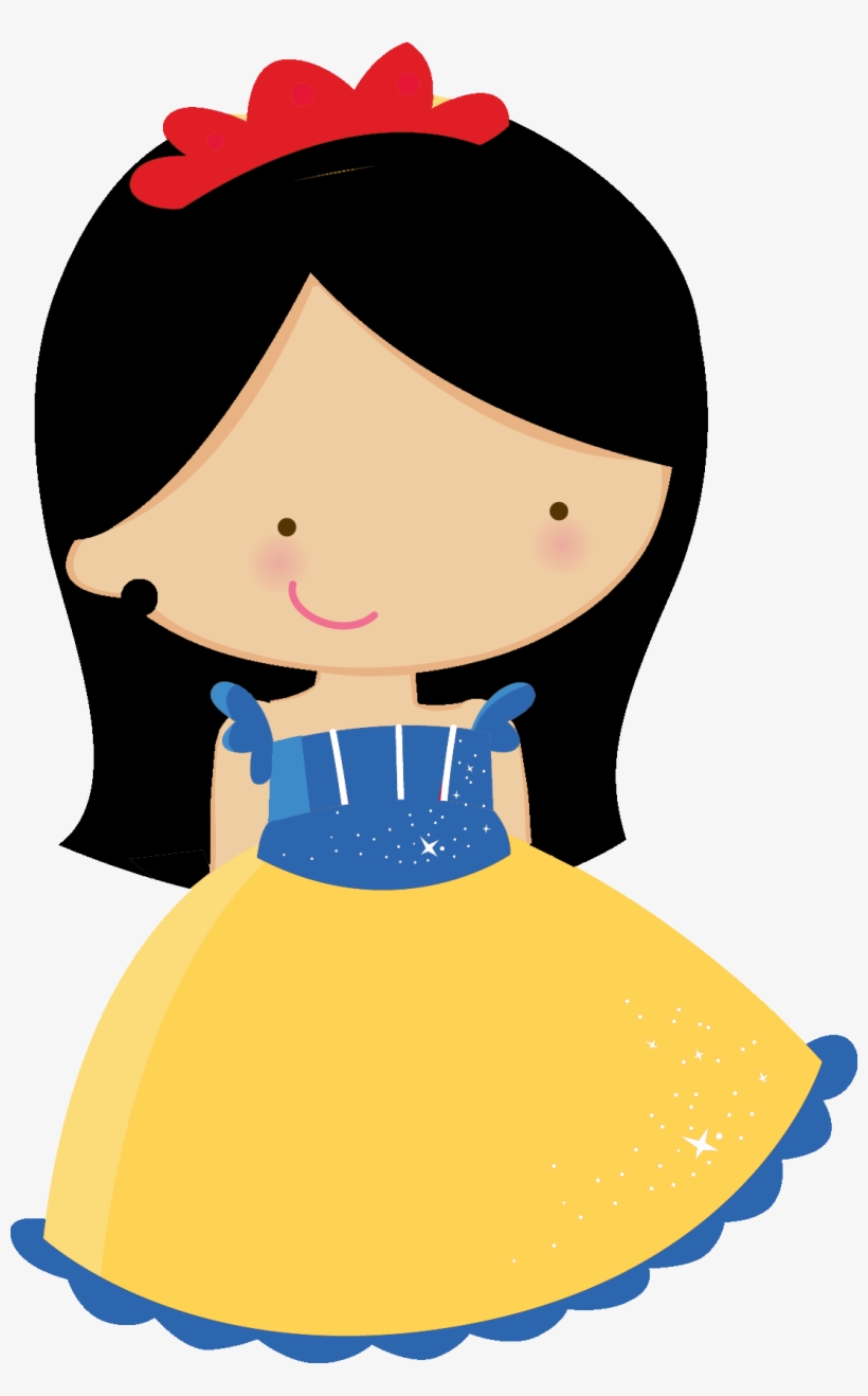 Cute Snow White Clipart, transparent png