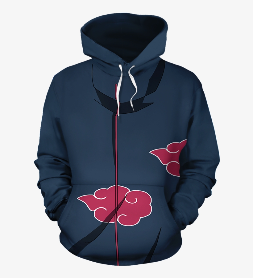 Naruto Akatsuki Unisex Hoodie - Supergirlfriend Hoodie Plum Xx Large (55 Inch Chest), transparent png