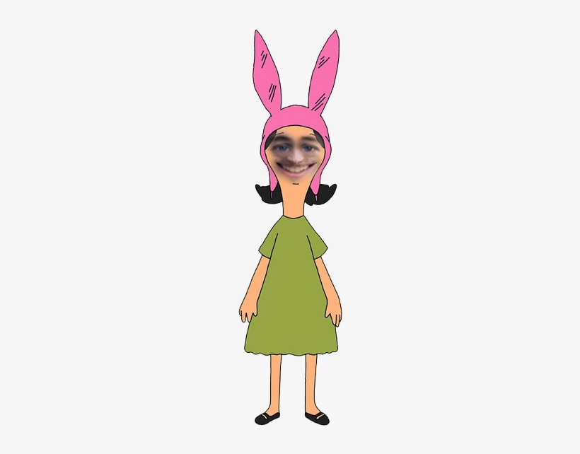 0 Replies 0 Retweets 0 Likes - Louise From Bob's Burgers, transparent png