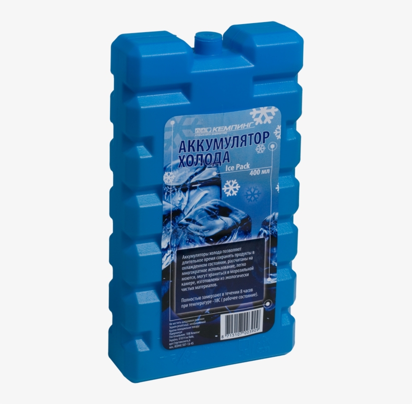 Kemping Akkymyljator Xoloda Ice Pack 400 - Ice, transparent png