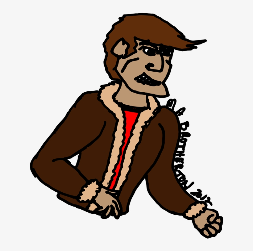 Watch Out, He Might Mess You Up With His Fists Or His - Cartoon, transparent png