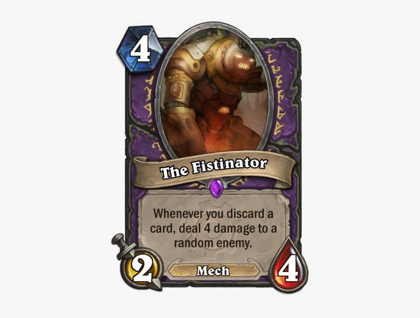 When 2 Fists Of Jaraxxus Just Aren't Enough - Magnetic Hearthstone, transparent png