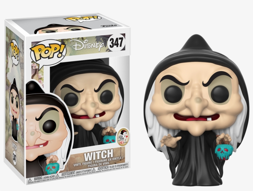 Vinilo Disney Blancanieves Y Los Siete Enanitos Bruja - Snow White Witch Funko Pop, transparent png