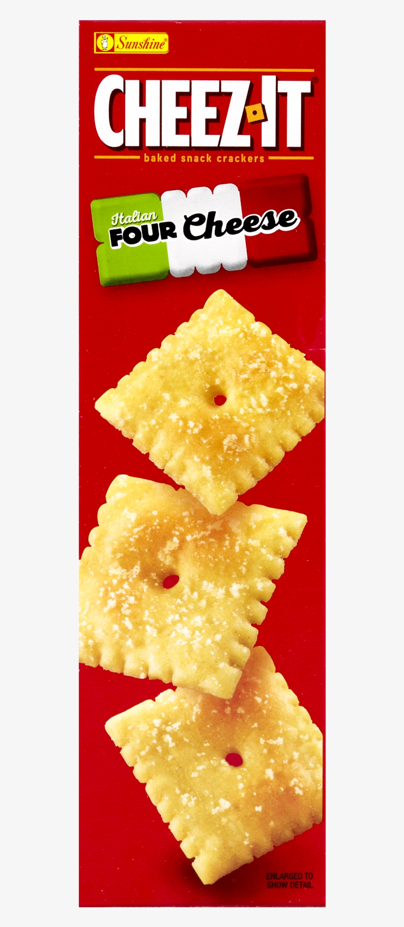 Cheez-it Baked Snack Cheese Crackers Italian Four Cheese - Cheez-it Baked Snack Crackers, Italian Four Cheese, transparent png
