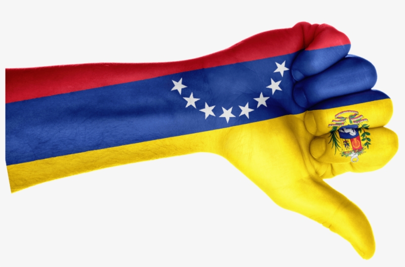 Venezuela Tensa - 3drose Flag Of Venezuela Cropped Thumbs Up Nch (qs, transparent png