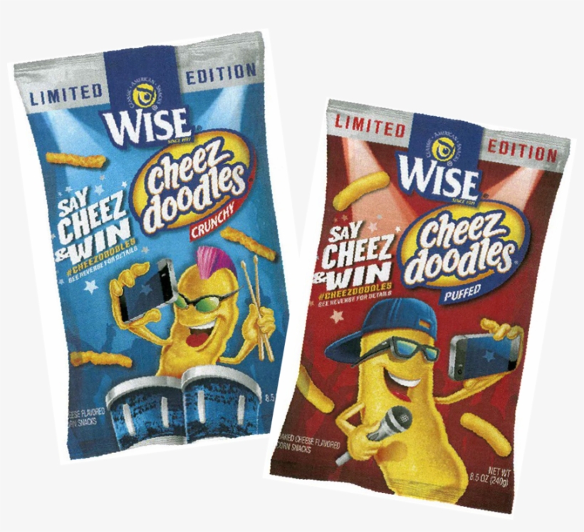 Company News - Wise Cheez Doodles, Puffed - 1.25 Oz, transparent png