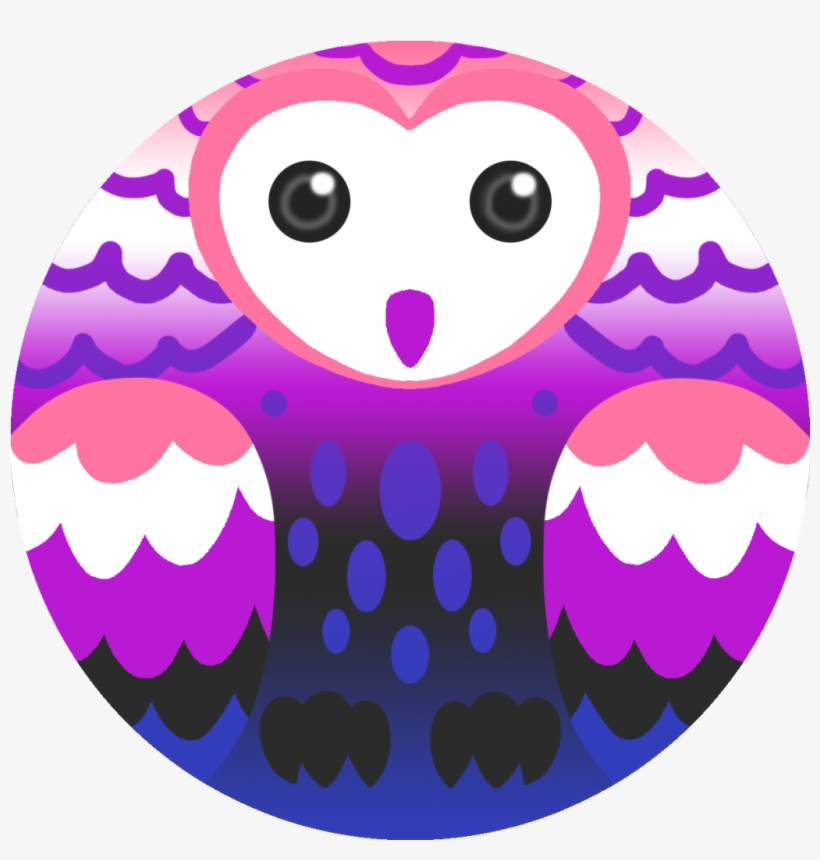 “more Pride Owls~ From Top To Bottom - Illustration, transparent png