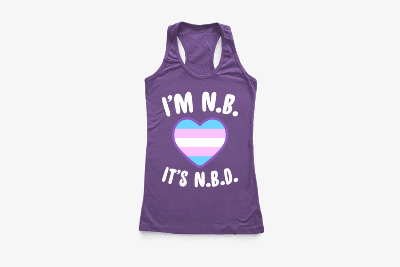 I'm N.b., It's N.b.d. (transgender Flag) Tote Bag:, transparent png