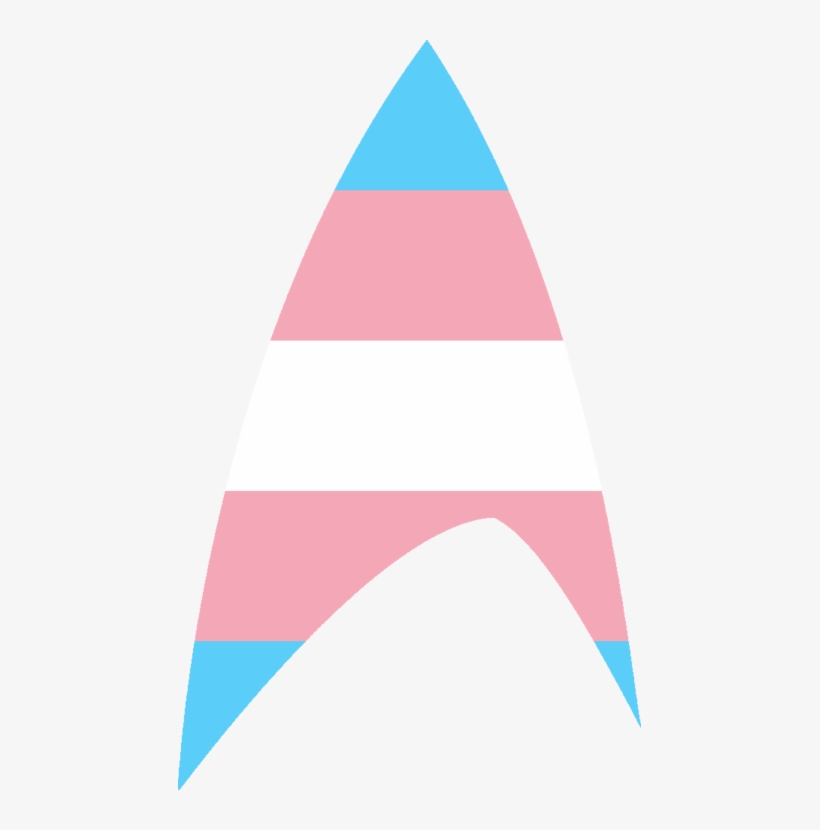 This Is A Blog Dedicated To Transgender, Non Cis, And - Star Trek Pride Trans, transparent png