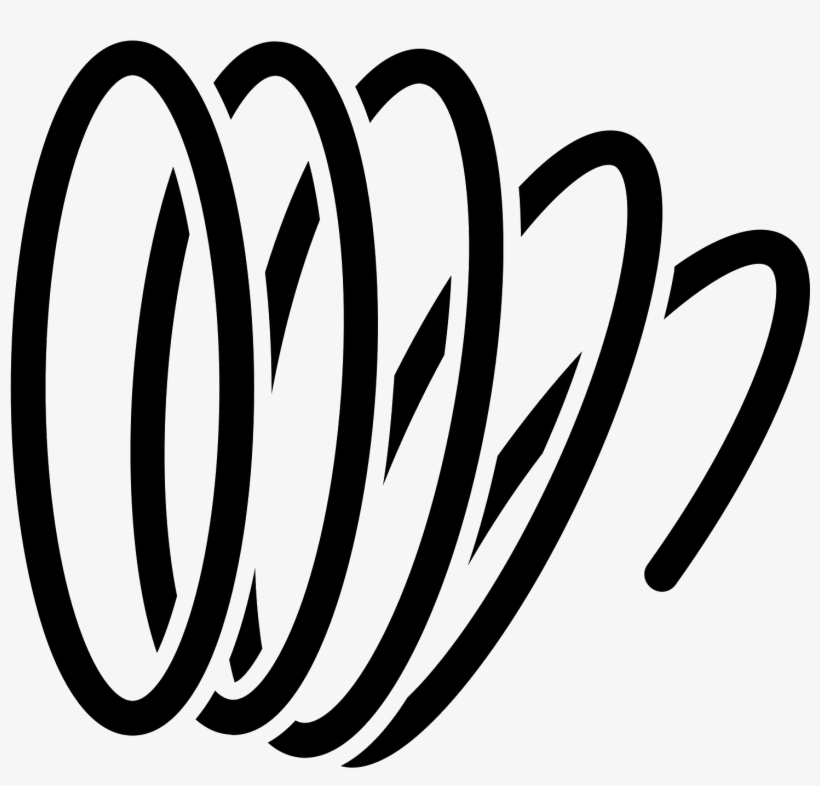 Spring In Motion Icon - Resorte Icono, transparent png