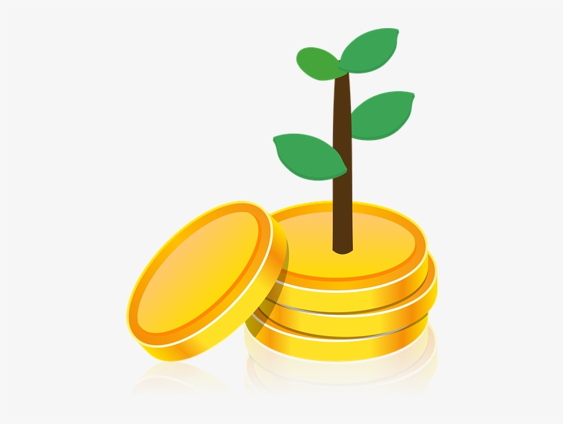 Dinheiro-nascendo - Investment Vector Png, transparent png