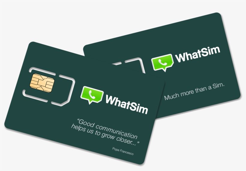 Whatsim, Datos Ilimitados Para Viajar Y Hablar Por - Chatsim Unlimited Travel Sim, transparent png