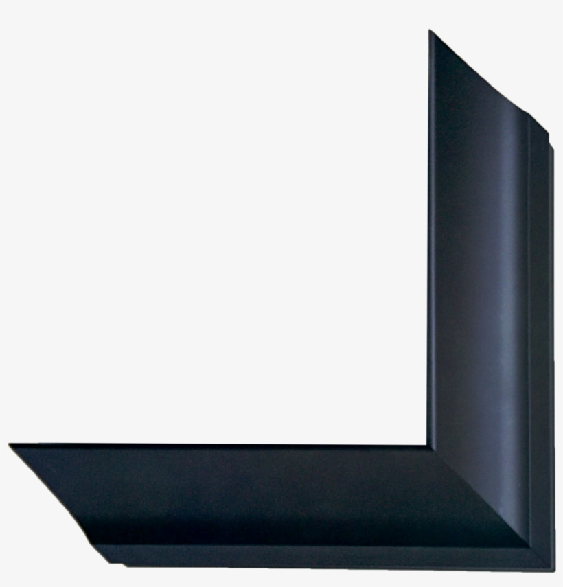Black Frame W/glass, transparent png