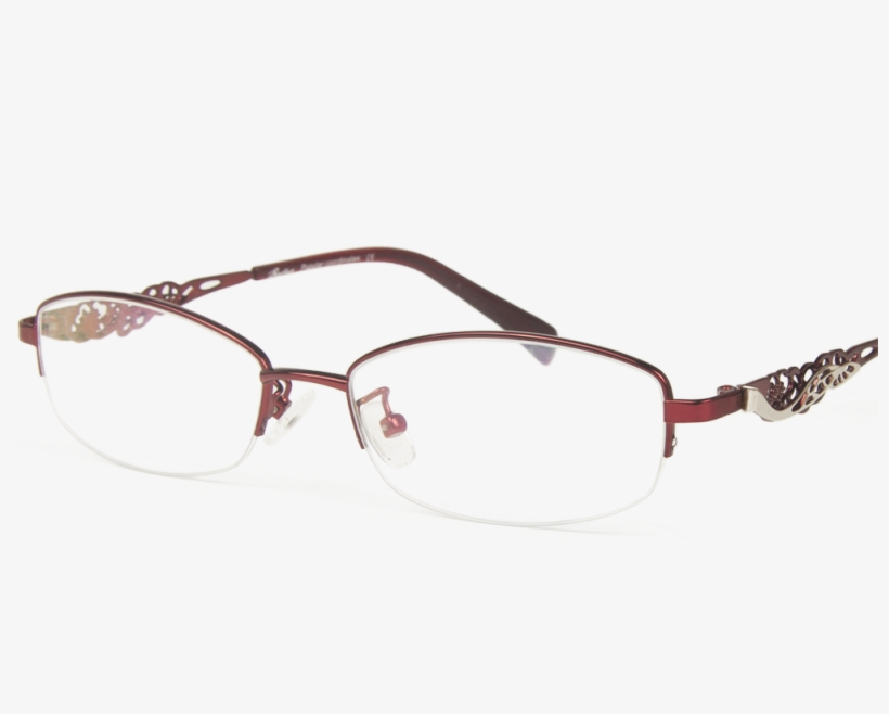 Buy Hollow Pattern Temperament Female Models Fashion - Revolution Eyewear Eyeglasses 754, transparent png