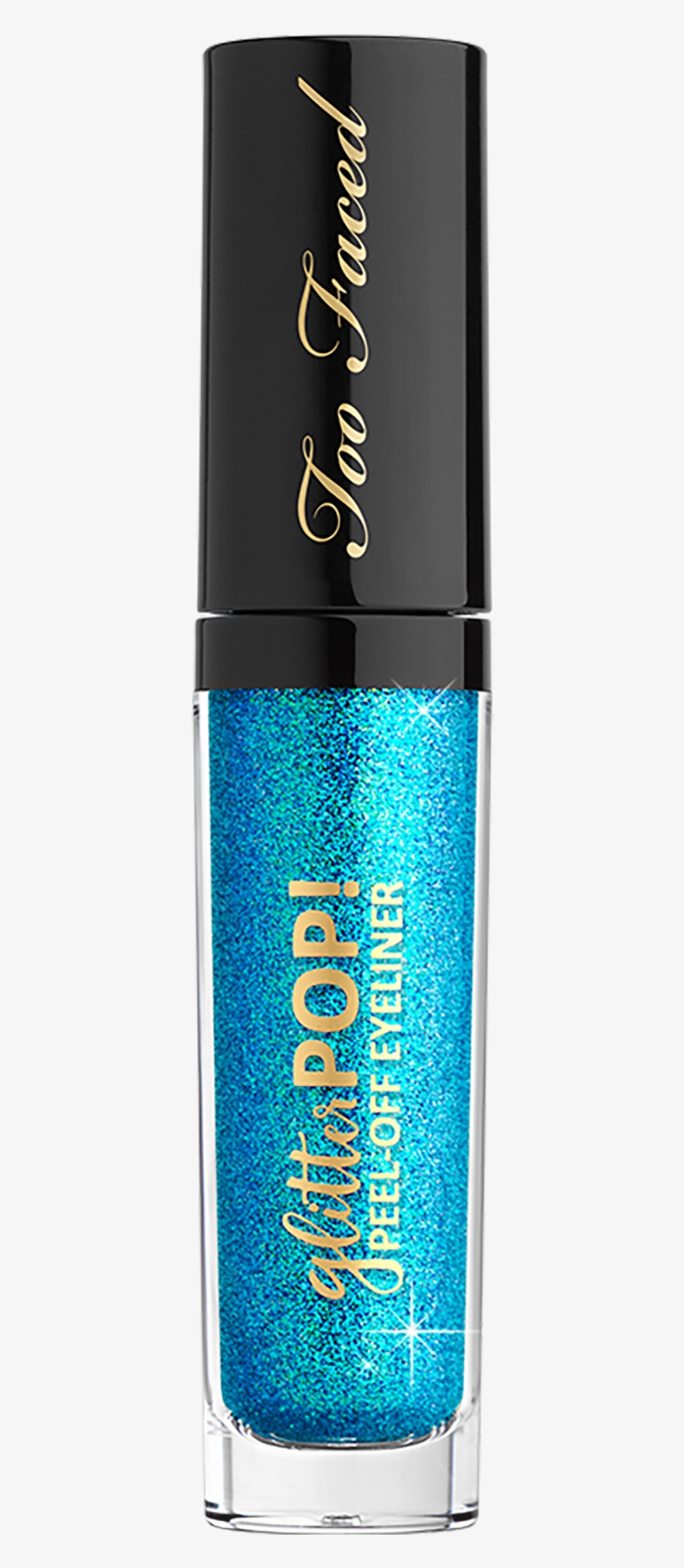 Glitter - Too Faced Glitter Pop! Peel-off Eyeliner, transparent png