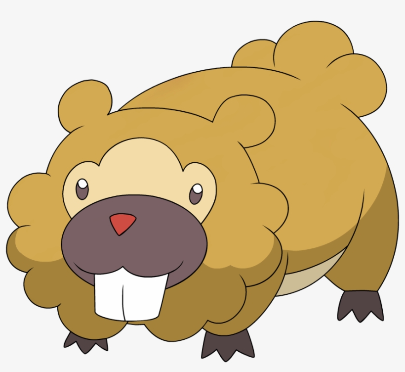 399 Bidoof Dp Shiny - Bidoof Anime Png, transparent png