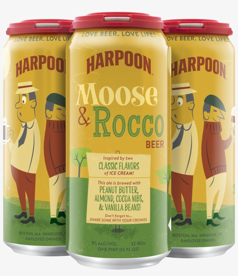 Harpoon 100 Barrel Series - Harpoon Moose And Rocco, transparent png