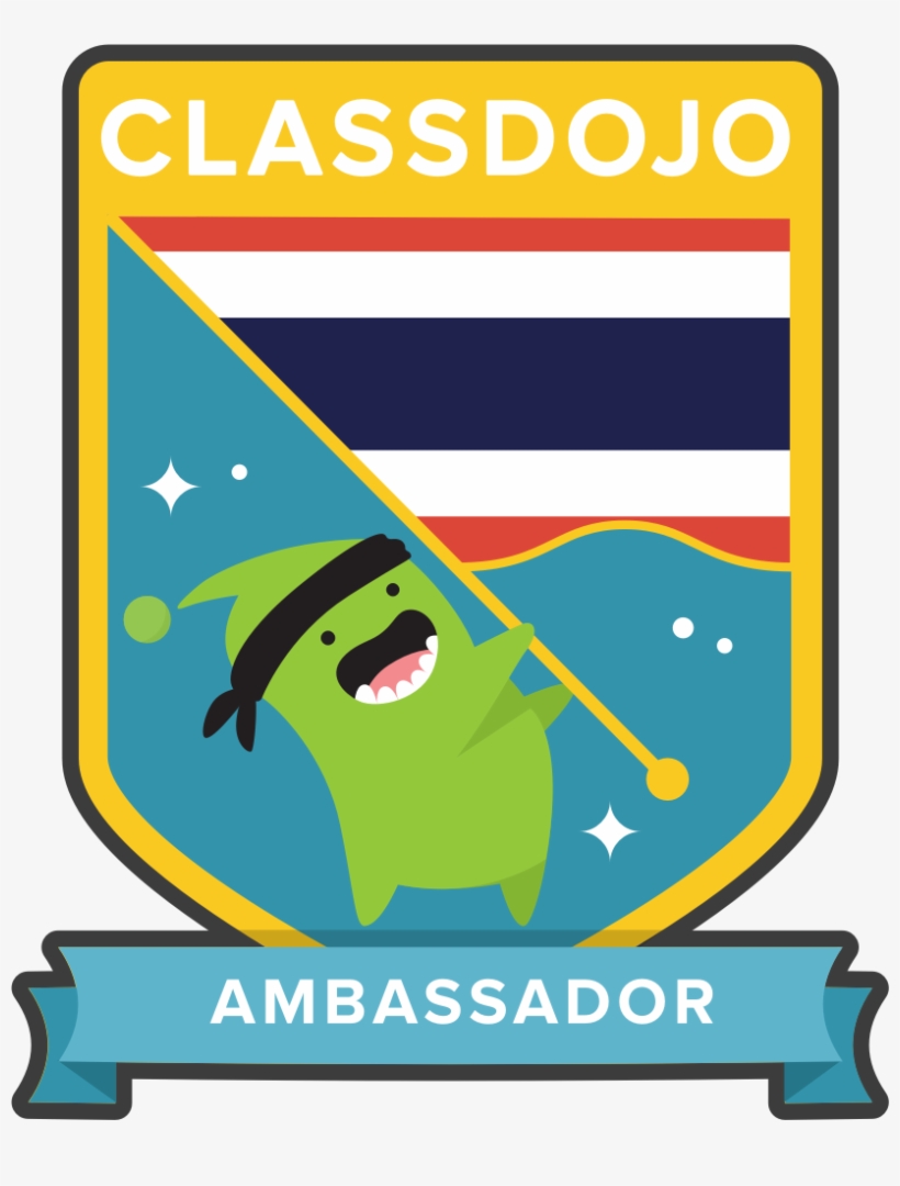 Khop Khun Ka Classdojo - Class Dojo Ambassador Badge, transparent png