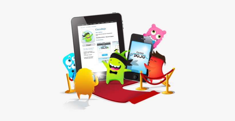 I Utilize Class Dojo To Actively Communicate With Students - Class Dojo Characters Ipad, transparent png