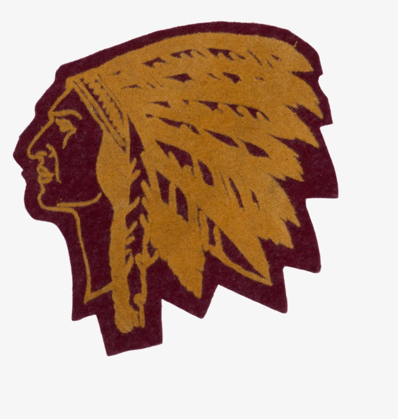Felt Indian Head Patch, transparent png