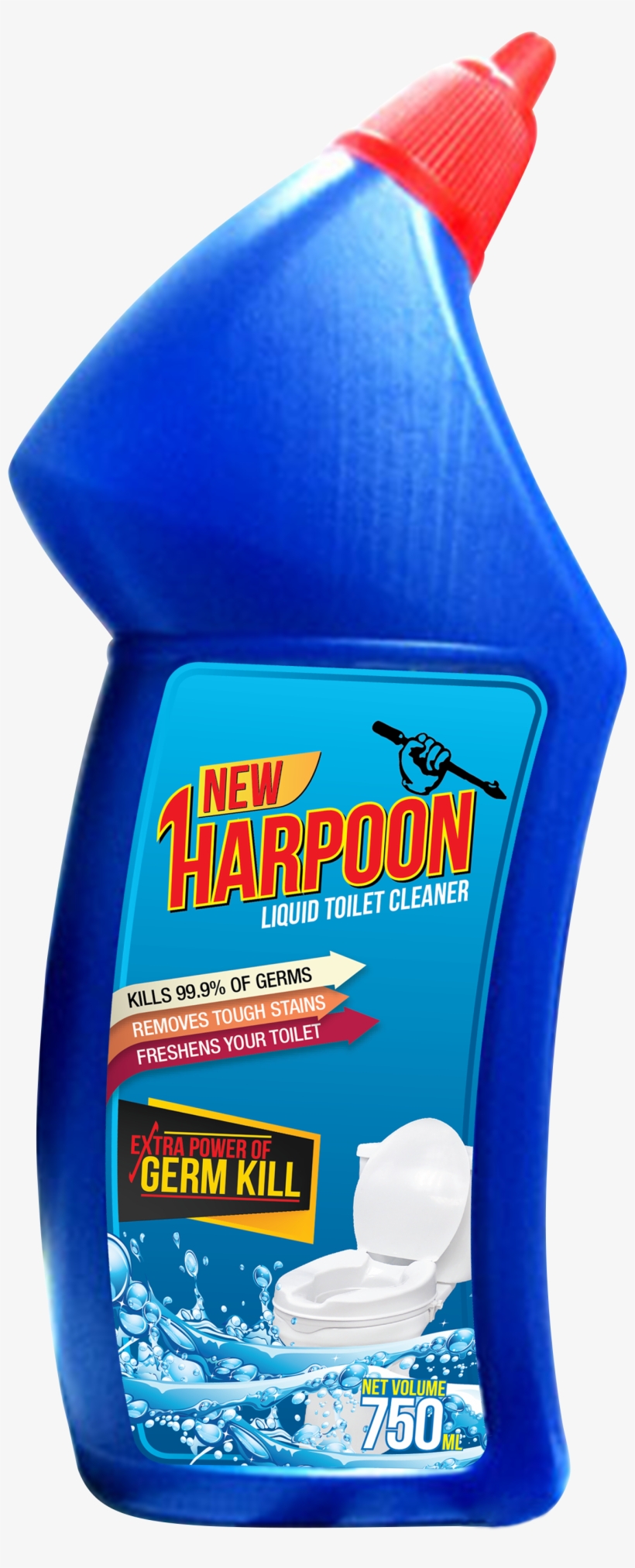 Harpoon Toilet Cleaner - Toilet Cleaner, transparent png