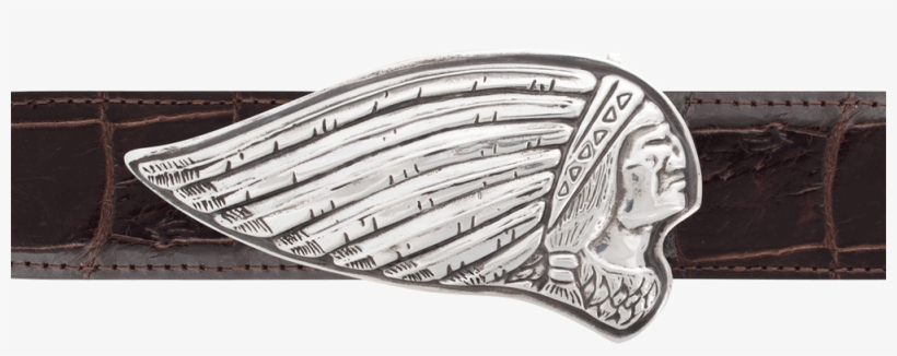Horst Schrader Indian Head 1 1/2" Trohpy Buckle - Buckle, transparent png