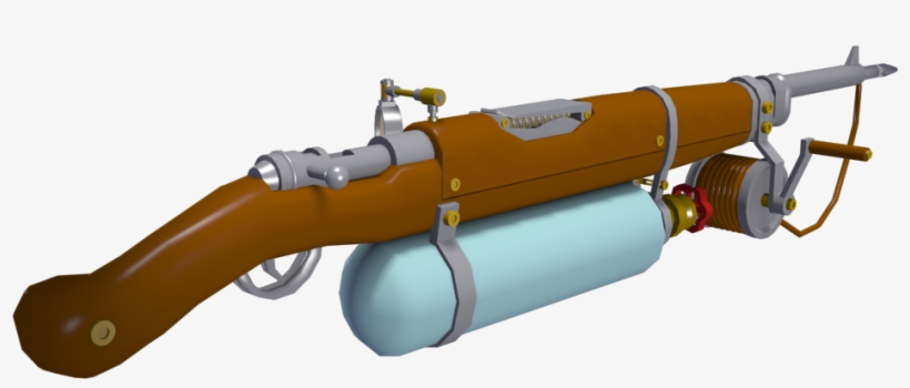 Here I Have Blocked Out One Of The Harpoon Gun Concepts - Ranged Weapon, transparent png