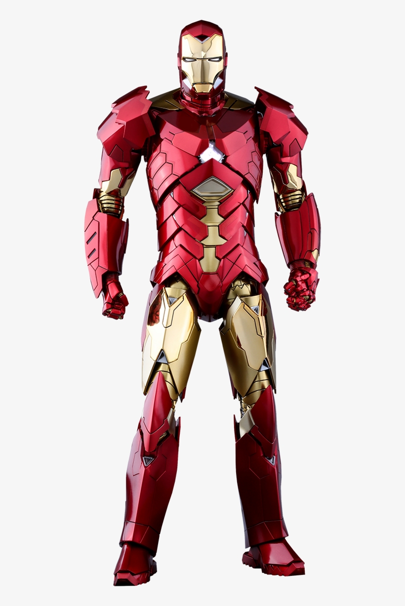 Mark - Battle Damaged Iron Man Action Figure, transparent png