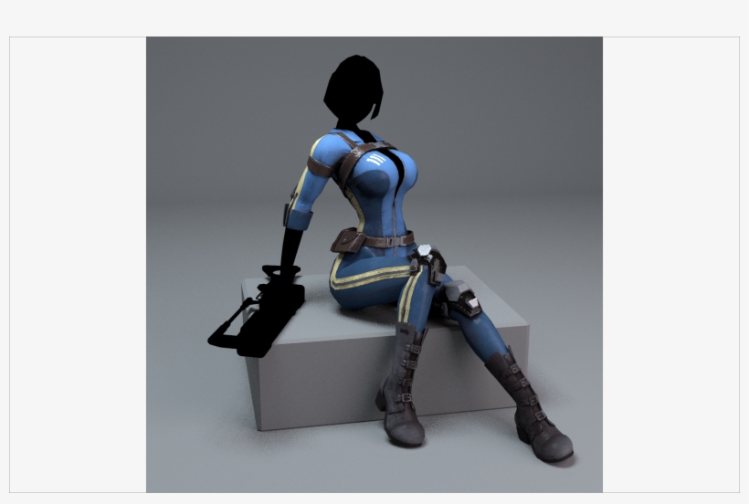 Fallout 4 Transparent Suit, transparent png