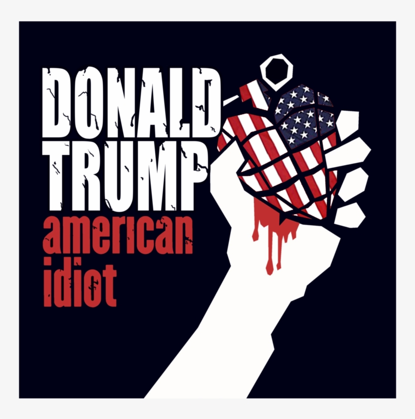 Donald Trump American Idiot, transparent png