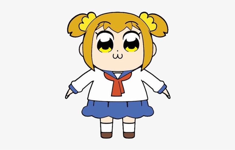 Popuko - Popuko Pop Team Epic, transparent png