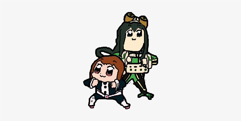 Pop Team Epic X Best Girls - Boku No Hero Shitposting, transparent png