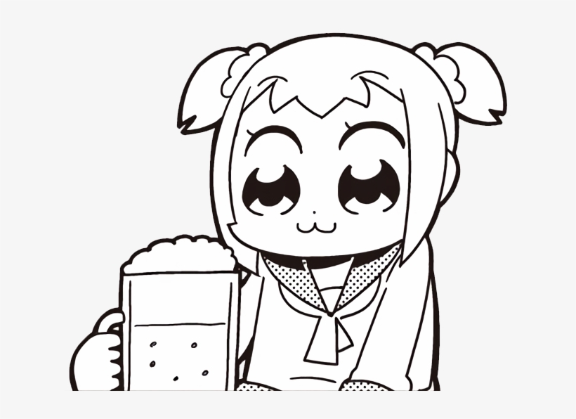 Television & Film » Thread - Pop Team Epic Transparent Png, transparent png