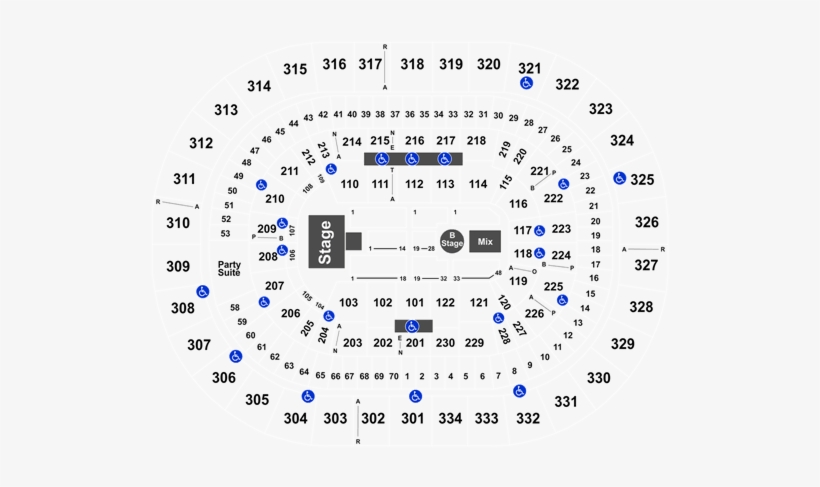 Row 37 Moda Center, transparent png