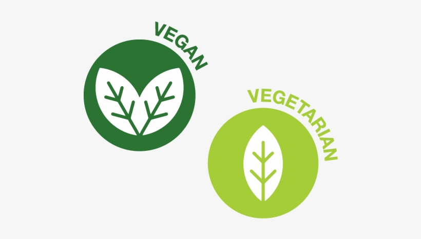 Vegan/vegetarian Options - Transparent Vegetarian Logo Png, transparent png