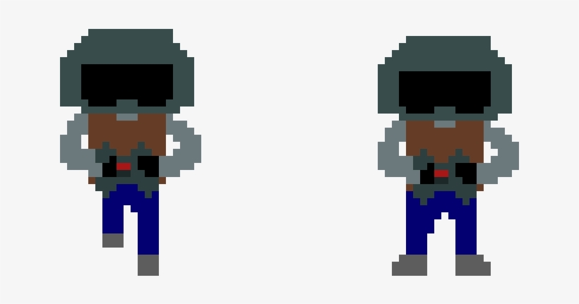 Jager - Pixel Art, transparent png