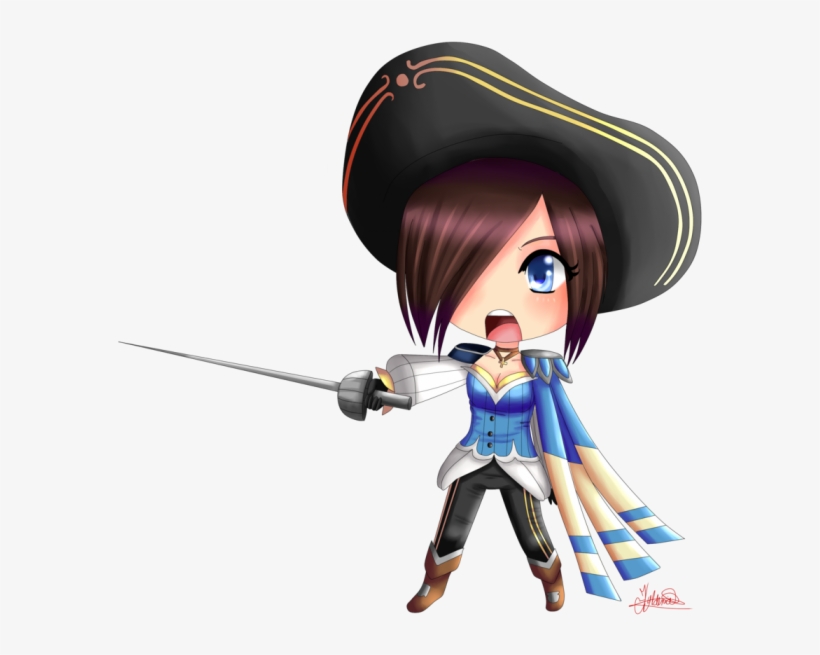 Fiora Chibi - League Of Legends, transparent png