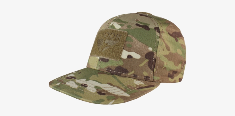 Condor Flat Bill Snapback Hat Multicam, transparent png